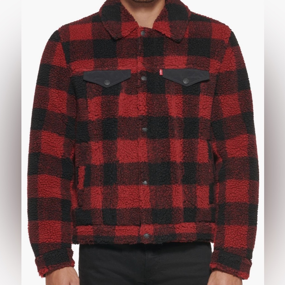 Levi’s Men’s Fleece Trucker Jacket